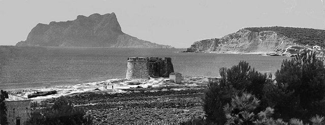 Moraira en los años