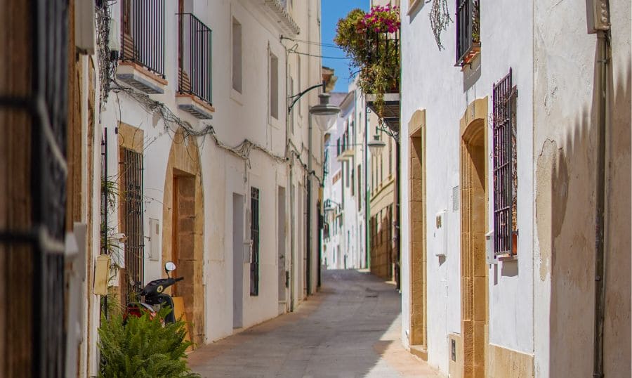 calles antiguas de javea