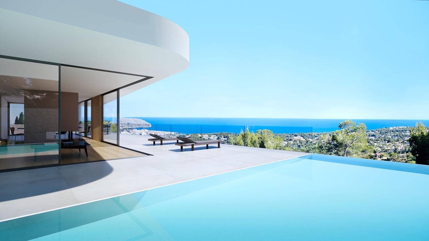 Se vende villa de lujo con vistas panorámicas al mar en Moraira GG6037A