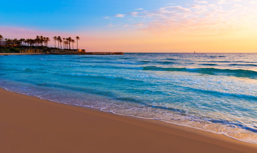 playa el arenal en javea