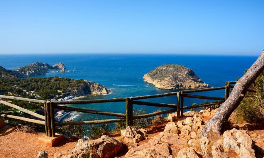 ruta de los miradores de javea