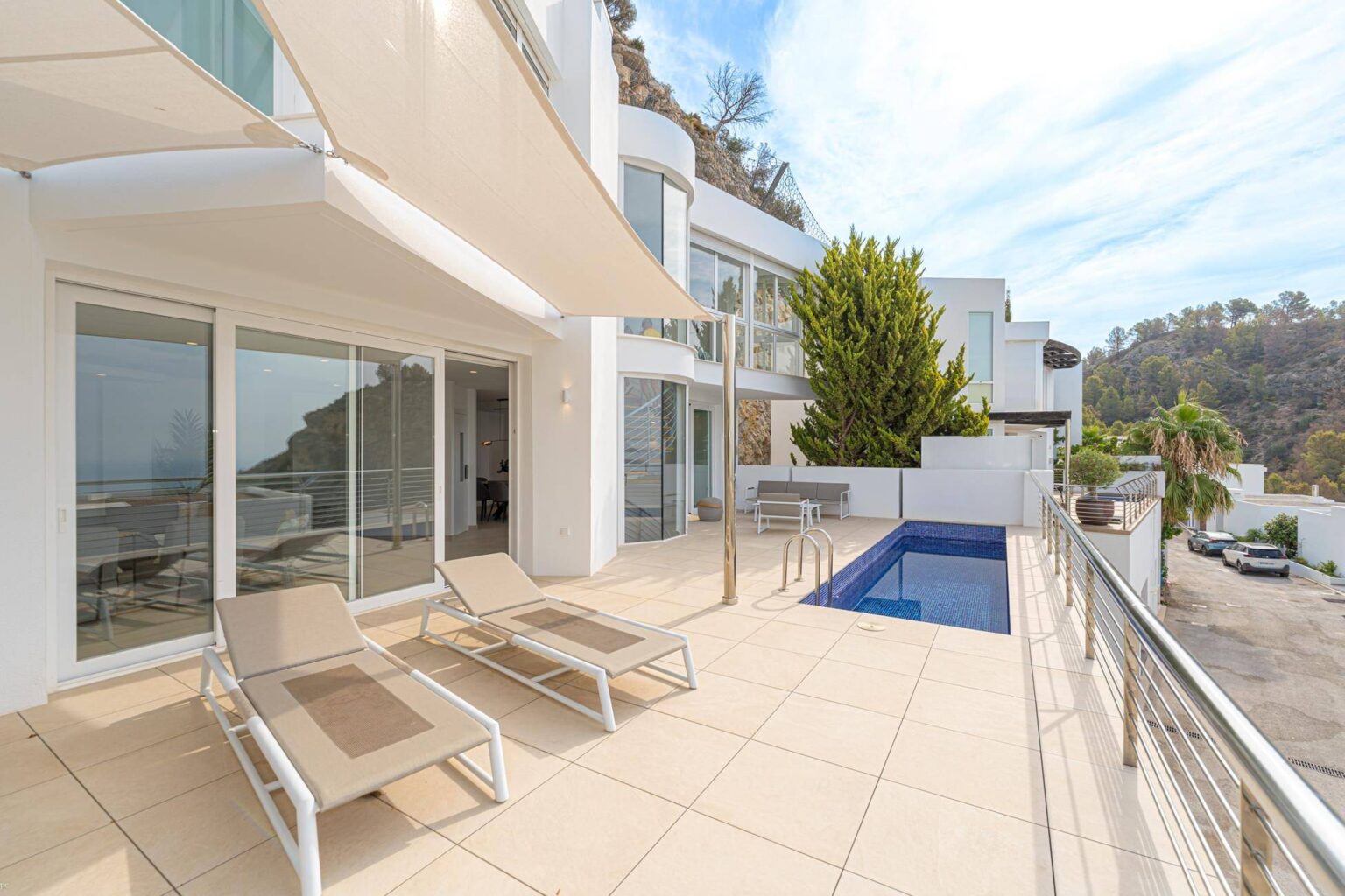 Extraordinaria villa de lujo con espectaculares vista a la venta en Altea