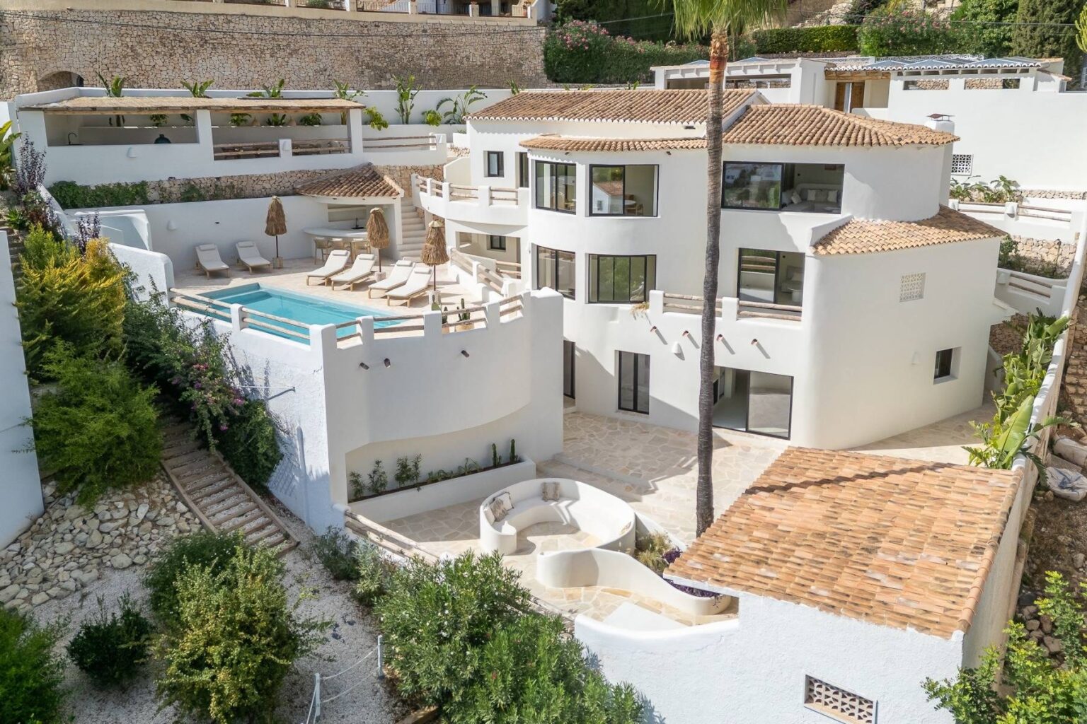 Villa de lujo con vistas al mar en venta en Benissa