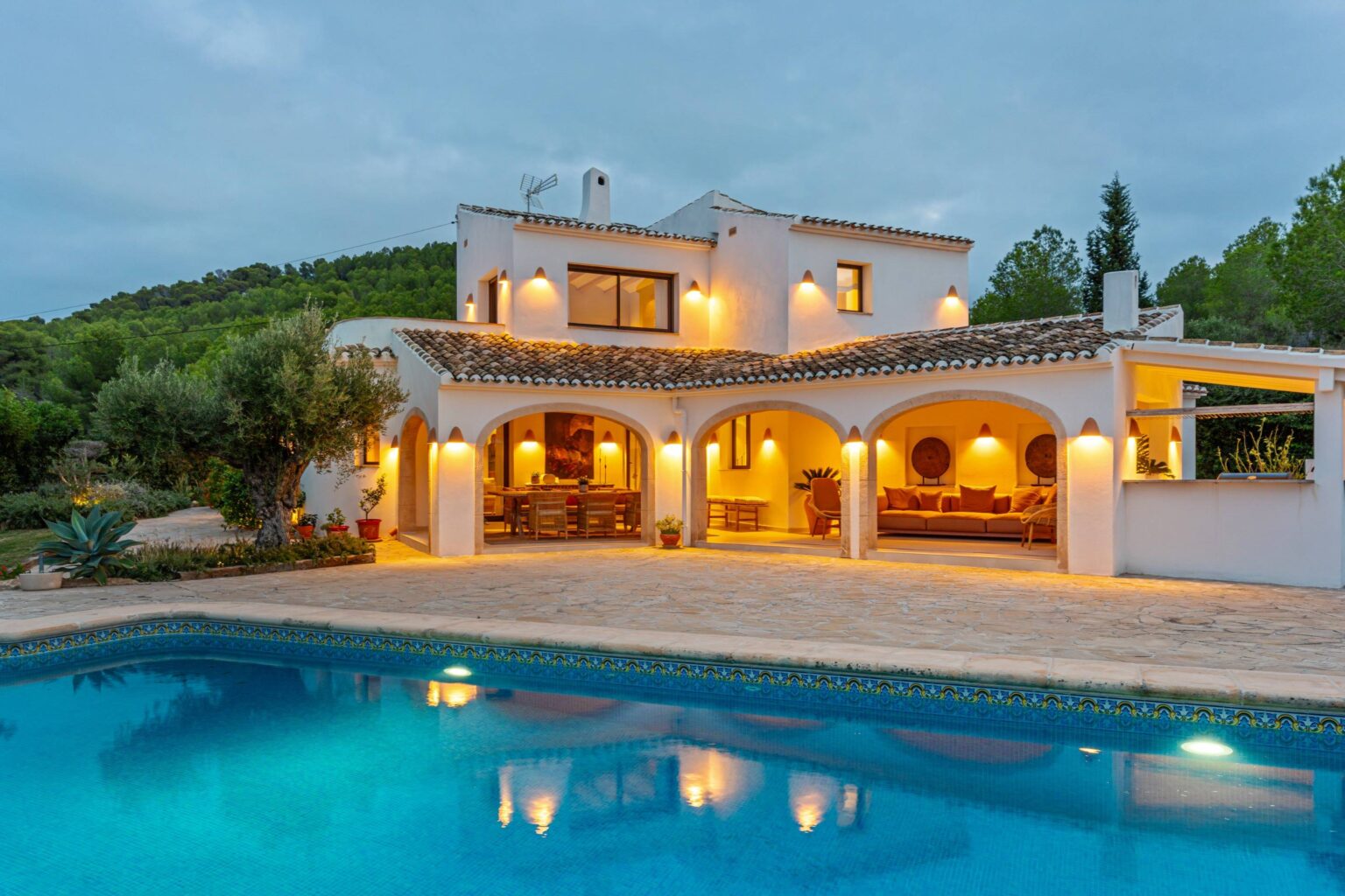 Villa Rebaldi. Elegante villa en venta en Jávea