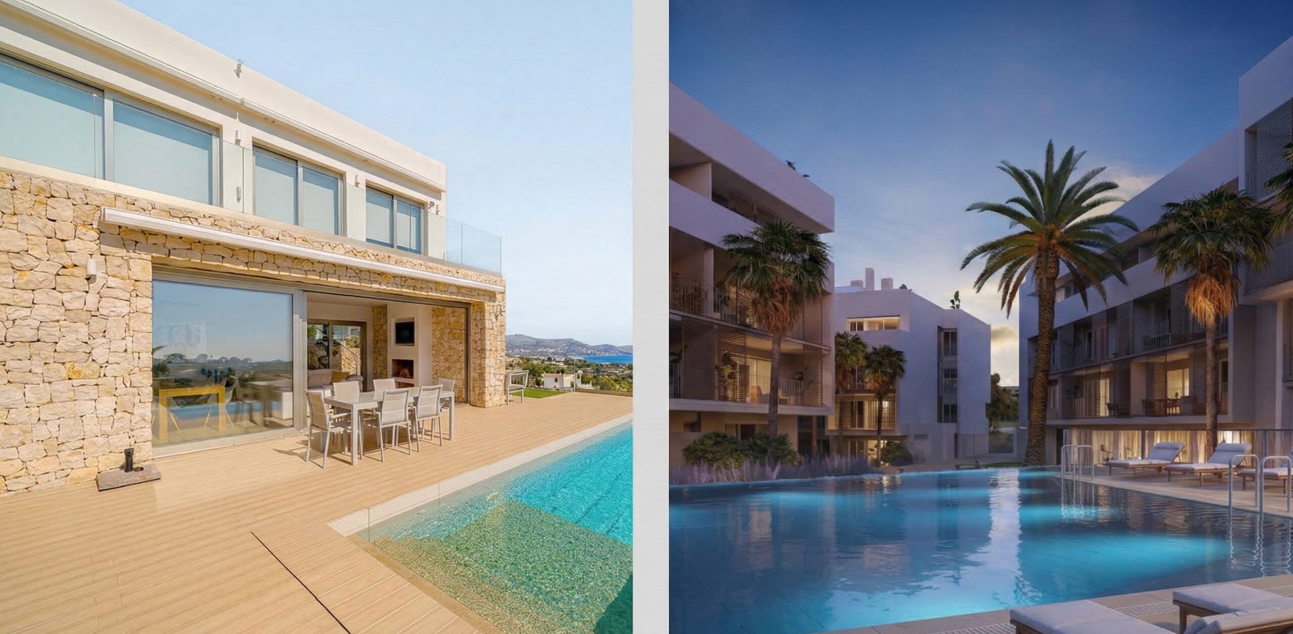 Apartment vs Villa in Costa Blanca North, Total Cost Compared