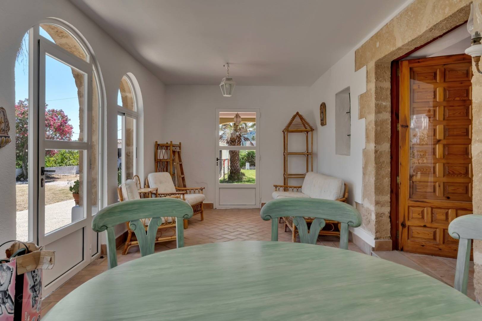 Villa familiar mediterránea con bonitas vistas en venta en Jávea