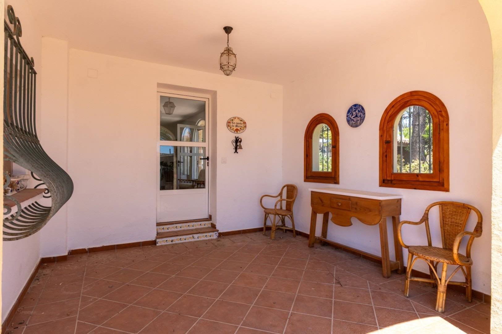 Villa familiar mediterránea con bonitas vistas en venta en Jávea