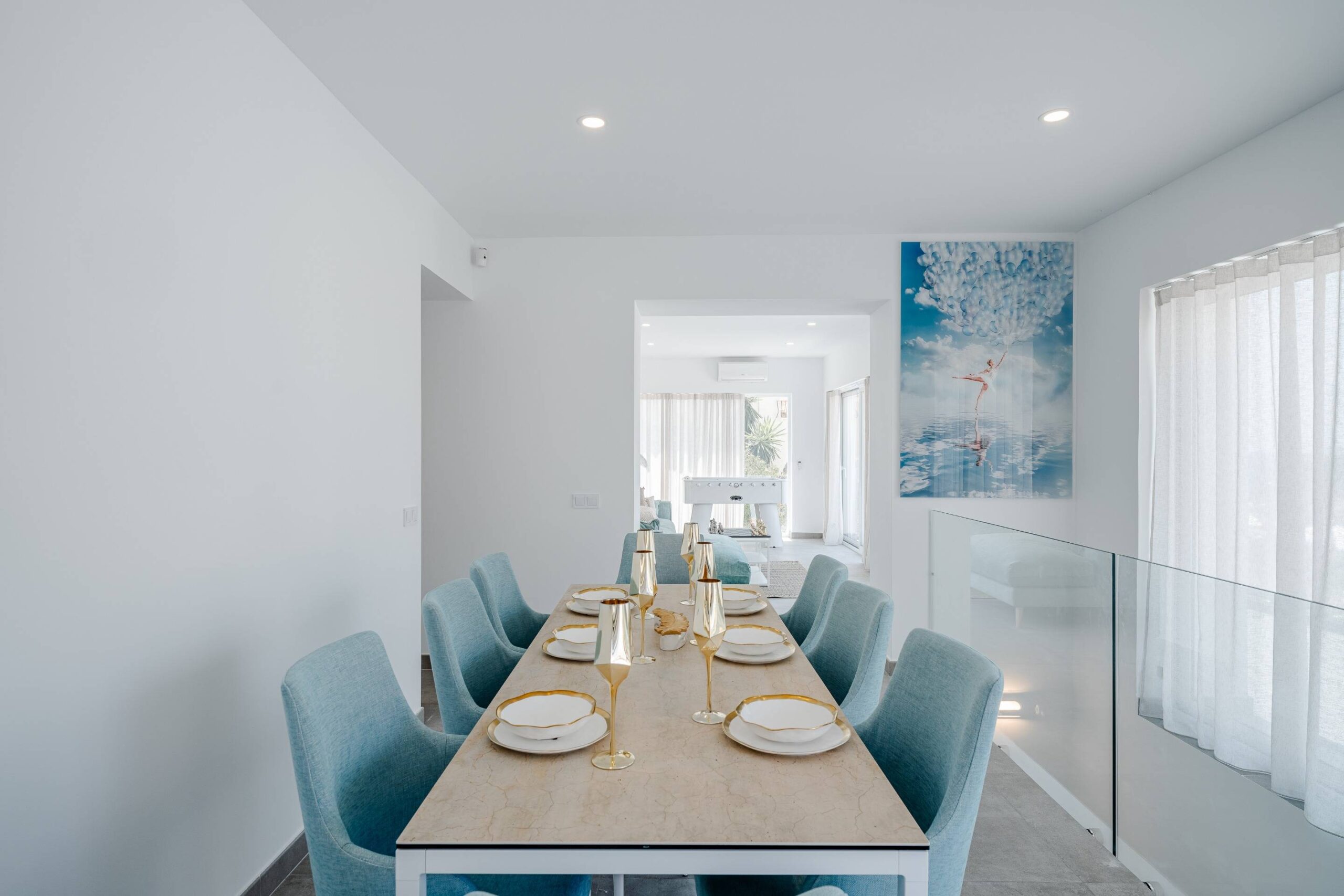 Villa a la venta con vistas al mar y a la montaña en Calpe