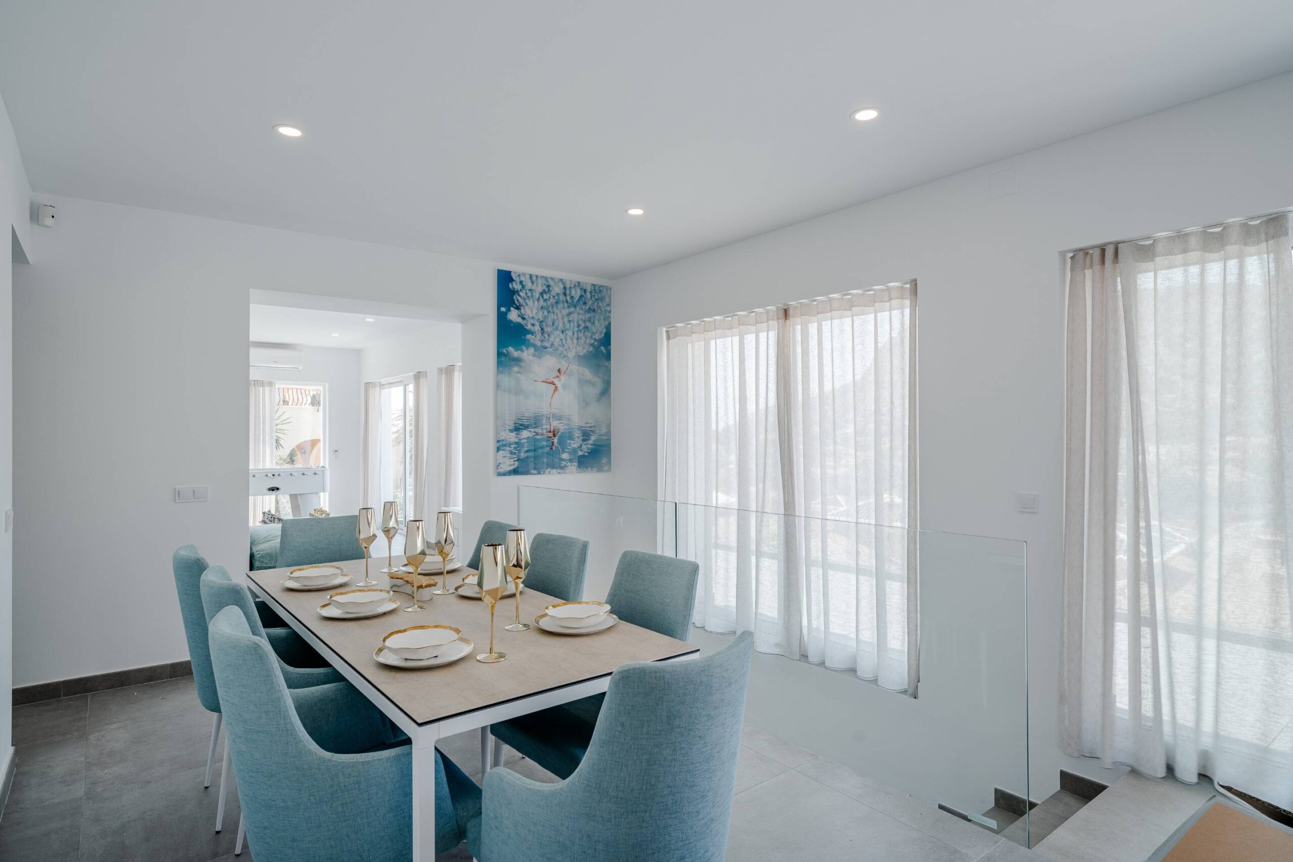 Villa a la venta con vistas al mar y a la montaña en Calpe