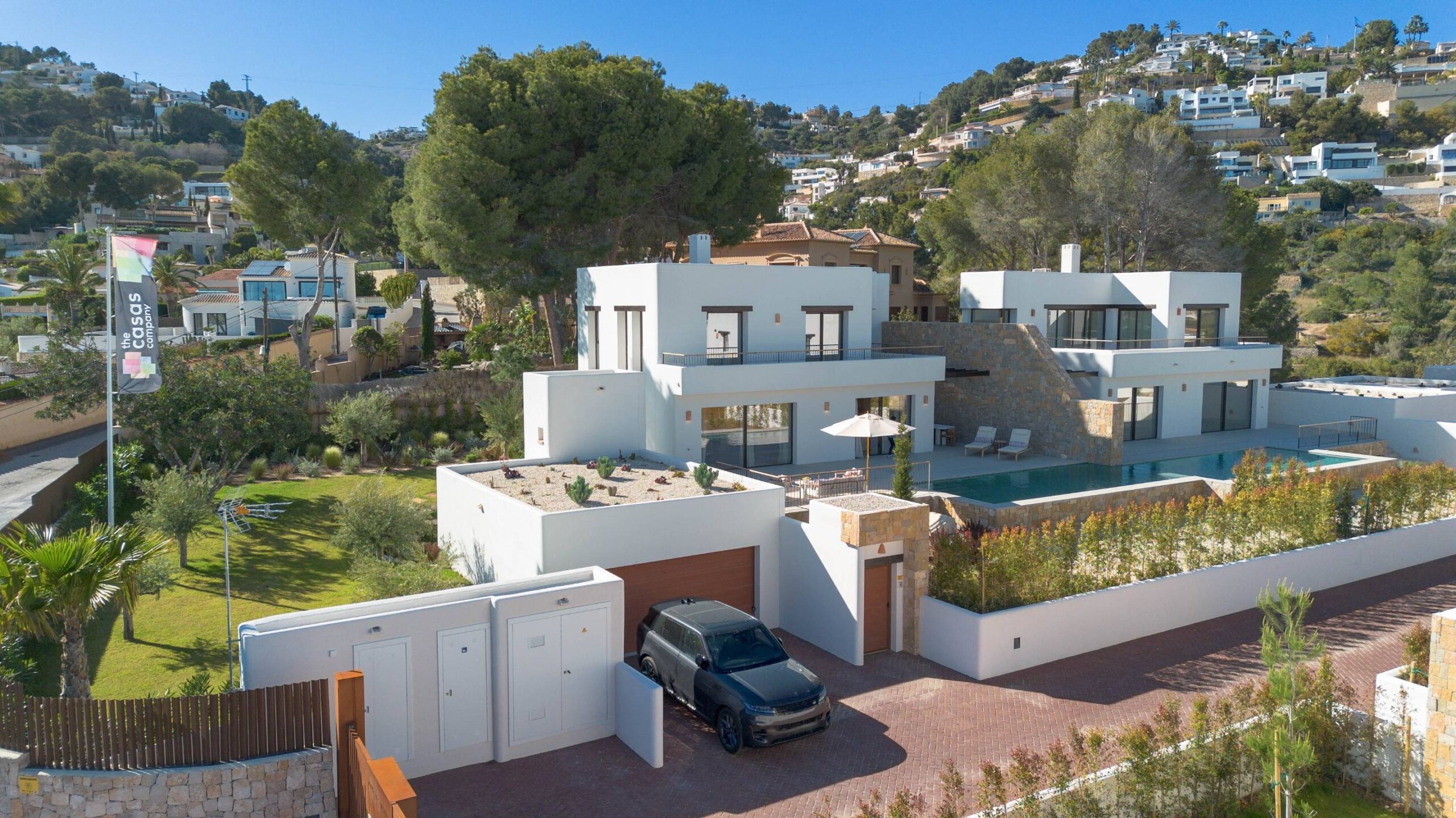 Fantástica villa de nueva construcción a la venta en Moraira
