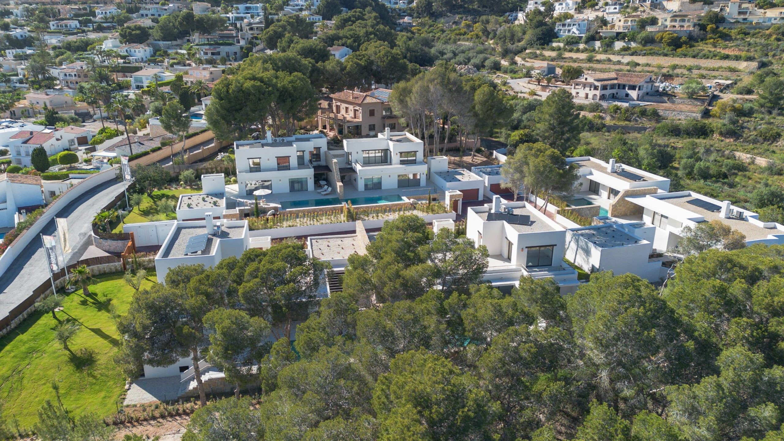Fantástica villa de nueva construcción a la venta en Moraira