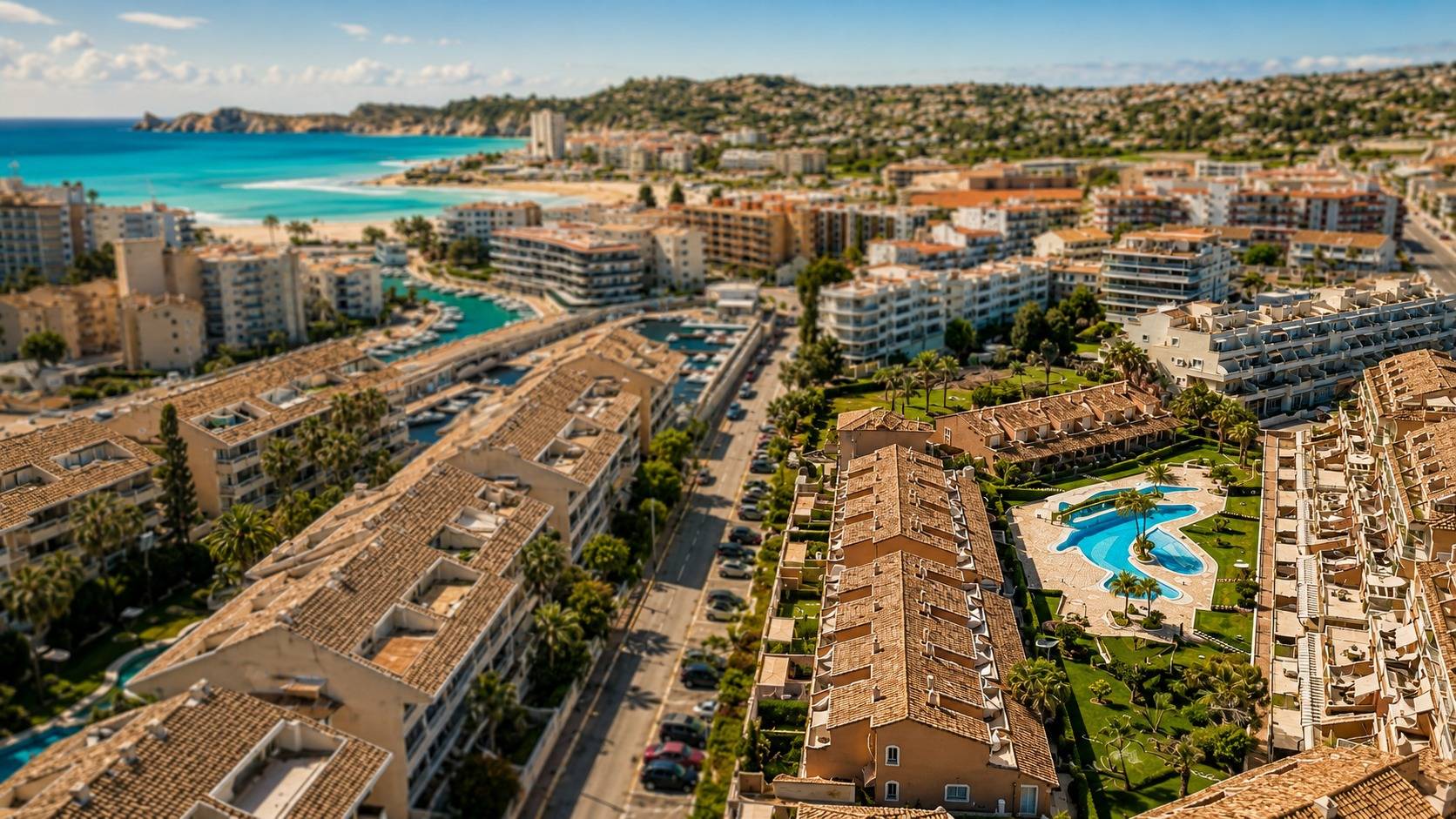 Increíble apartamento a la venta a un paso de la impresionante playa del Arenal de Jávea.