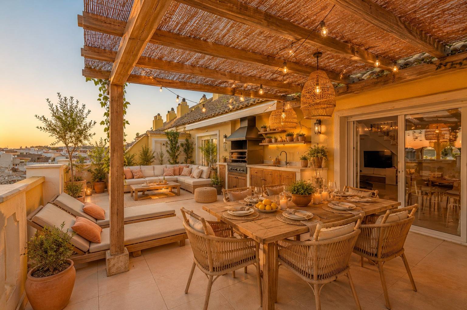 Residencia Denia Plaza. Amplio ático dúplex en venta en el centro de Denia.
