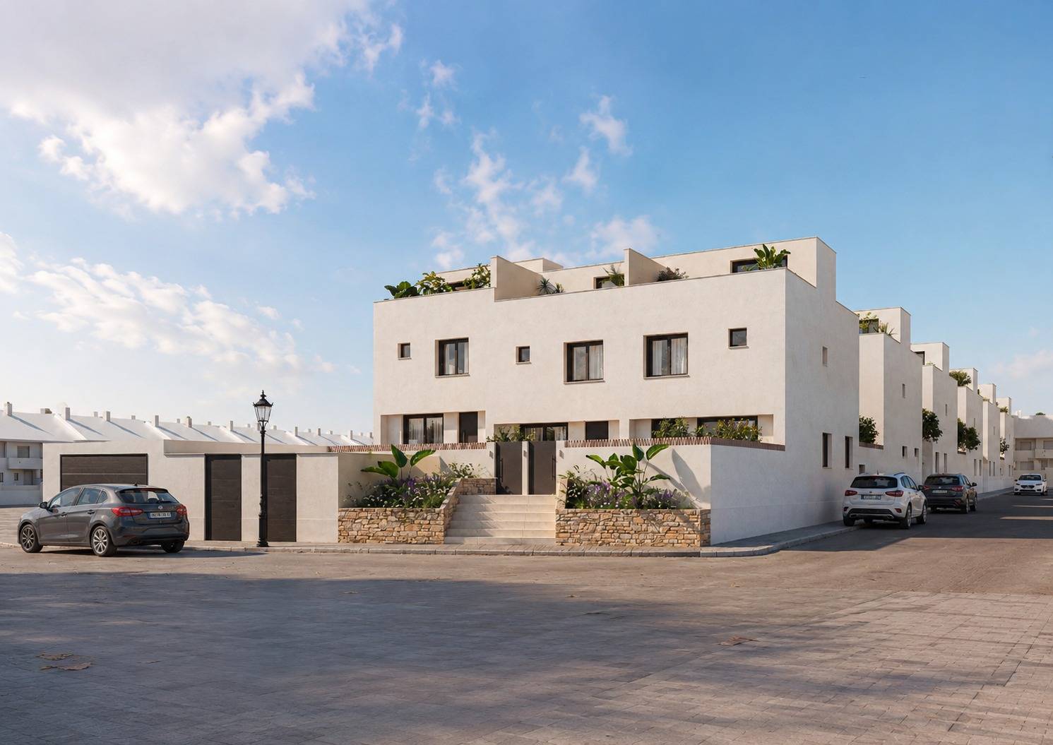 Svetla Village. Nuevas casas adosadas en venta en Els Poblets a precios excelentes.