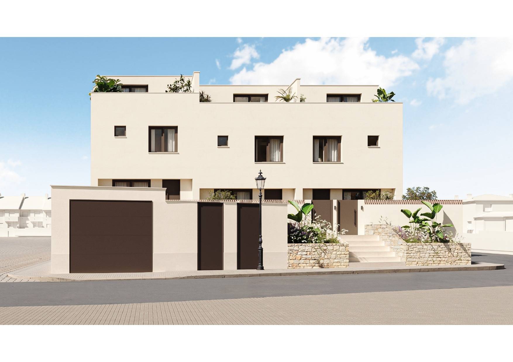Svetla Village. Nuevas casas adosadas en venta en Els Poblets a precios excelentes.