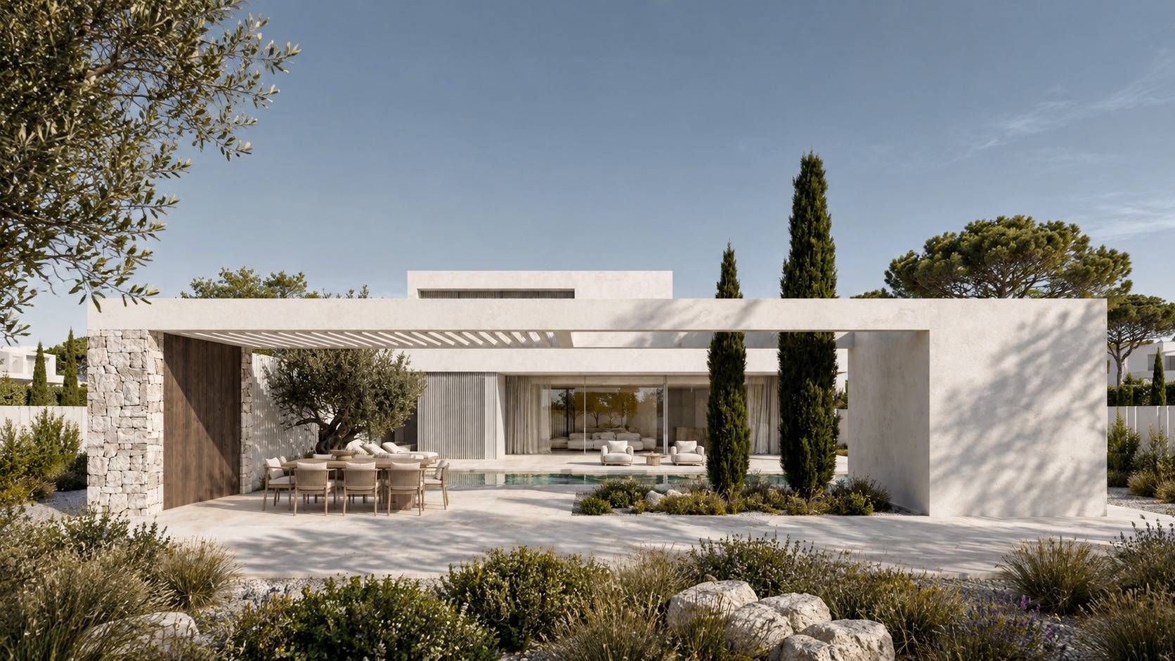 Villa contemporánea de nueva construcción en venta en La Cala